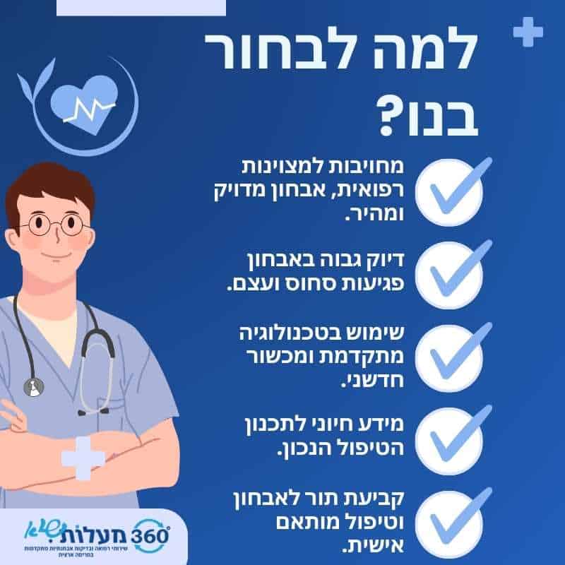 המכון שלנו מצטיין באבחון מדויק של פגיעות עצם ורקמות רכות, שימוש בטכנולוגיות מתקדמות, ומידע חיוני להכנת הטיפול הנכון. שירות מהיר ואישי, מחויבות למצוינות רפואית.