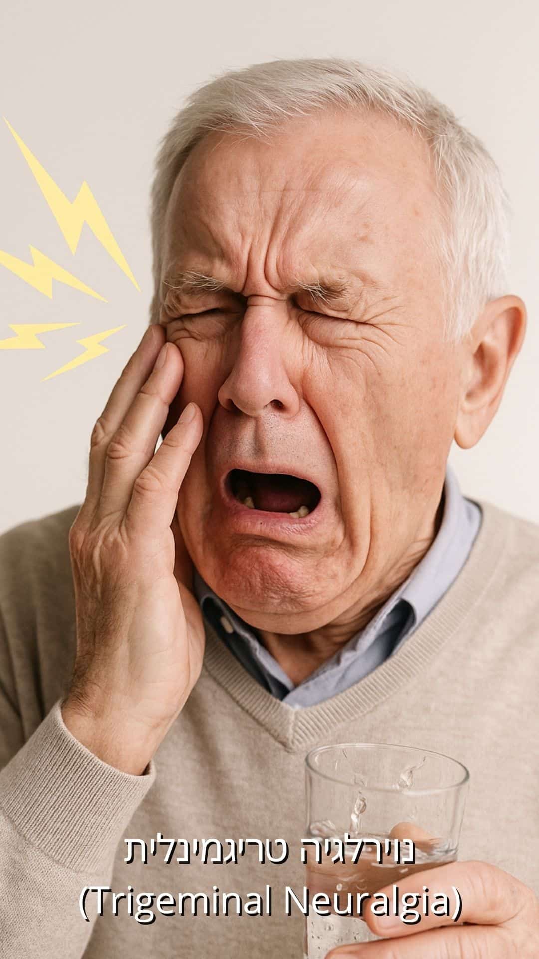 נוירלגיה טריגמינלית (Trigeminal Neuralgia) - נוירולוג פרטי